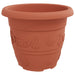 Ghiveci rotund pentru flori 6 pcs Roșu cărămidă Ø 26 x 21.5 cm - WALTI WALTI
