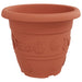 Ghiveci rotund pentru flori 6 pcs Roșu cărămidă Ø 26 x 21.5 cm - WALTI WALTI