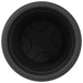 Ghiveci rotund pentru flori 6 pcs Negru Ø 26 x 21.5 cm Plastic - WALTI WALTI
