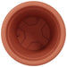 Ghiveci rotund pentru flori 24 pcs Roșu cărămidă Ø 26 x 21.5 cm - WALTI WALTI