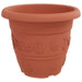 Ghiveci rotund pentru flori 24 pcs Roșu cărămidă Ø 26 x 21.5 cm - WALTI WALTI