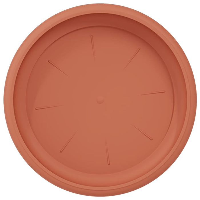 Tavă rotundă pentru flori 6 pcs Roșu cărămidă Ø 17,5 x 2 cm - WALTI WALTI