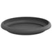 Tavă rotundă pentru flori 6 pcs Negru Ø 14 x 2 cm Plastic - WALTI WALTI