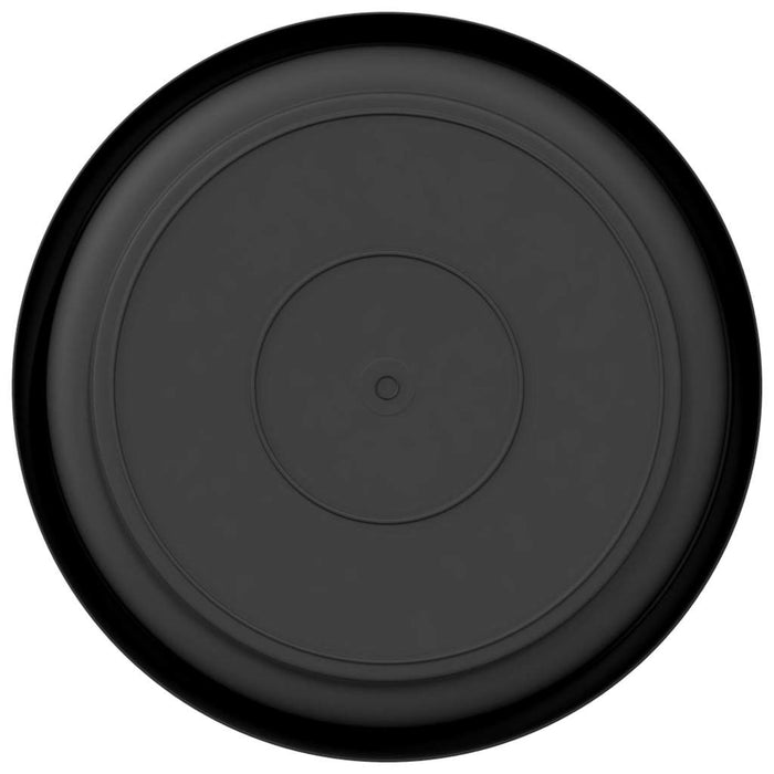 Tavă rotundă pentru flori 6 pcs Negru Ø 14 x 2 cm Plastic - WALTI WALTI