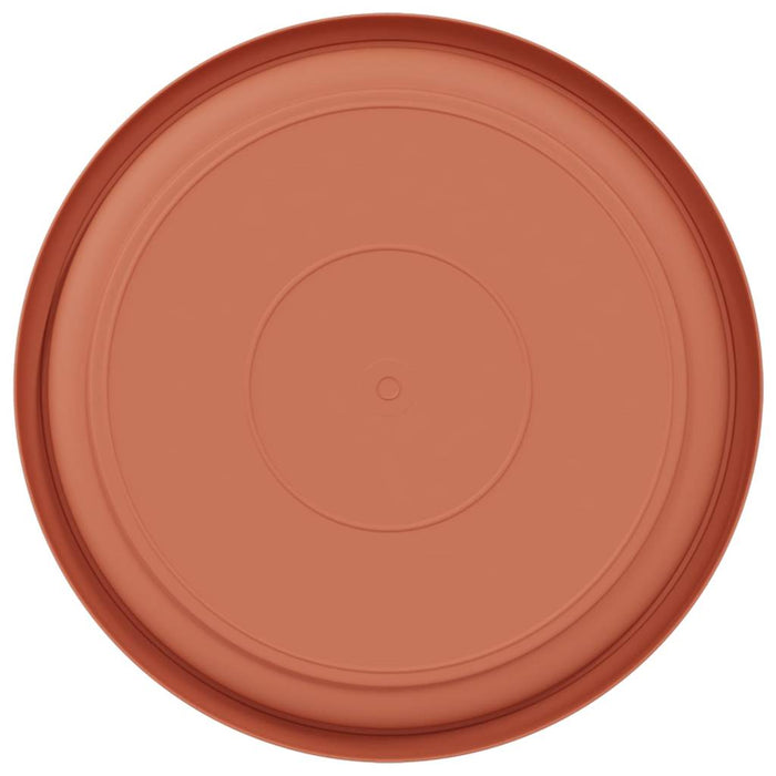 Tavă rotundă pentru flori 24 pcs Roșu cărămidă Ø 14 x 2 cm - WALTI WALTI
