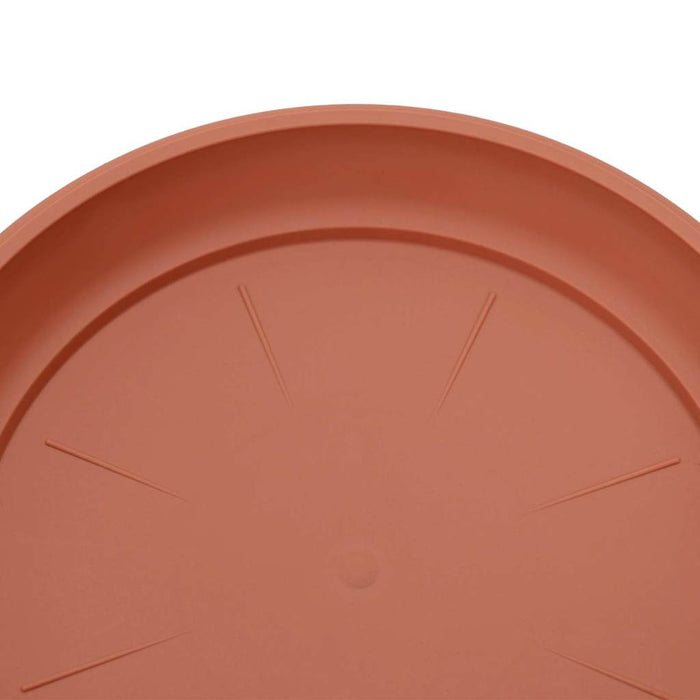 Tavă rotundă pentru flori 24 pcs Roșu cărămidă Ø 23,5 x 2,5 cm - WALTI WALTI