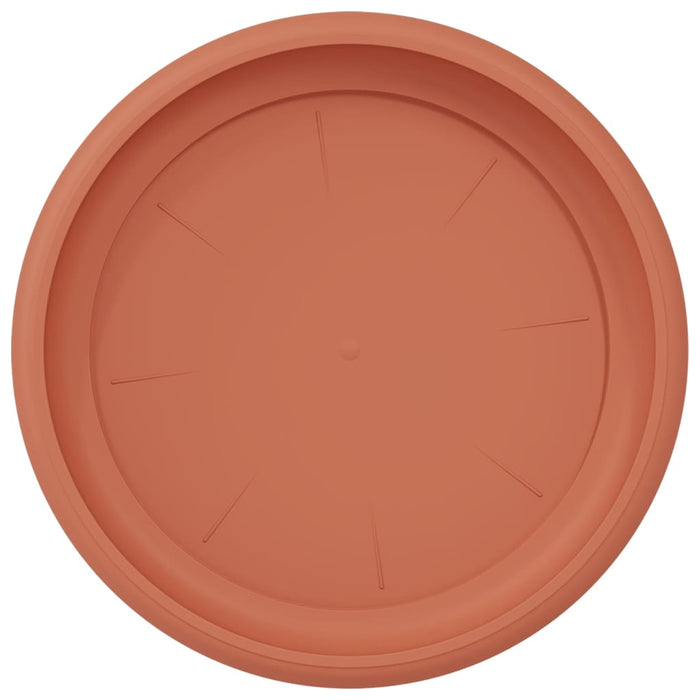 Tavă rotundă pentru flori 24 pcs Roșu cărămidă Ø 23,5 x 2,5 cm - WALTI WALTI
