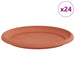 Tavă rotundă pentru flori 24 pcs Roșu cărămidă Ø 27 x 2,5 cm - WALTI WALTI