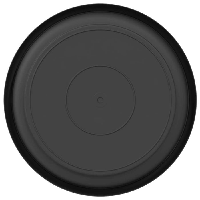 Tavă rotundă pentru flori 24 pcs Negru Ø 17,5 x 2 cm Plastic - WALTI WALTI