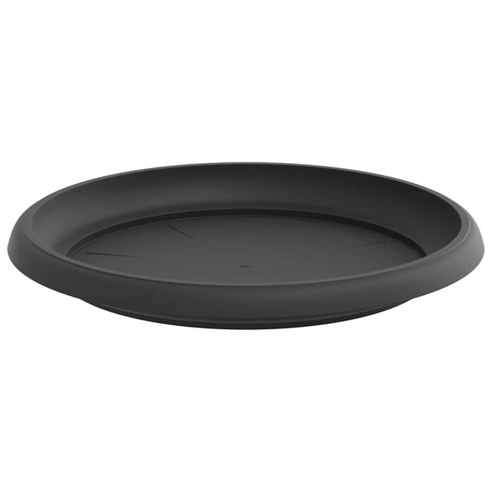 Tavă rotundă pentru flori 24 pcs Negru Ø 21,5 x 2,5 cm Plastic - WALTI WALTI