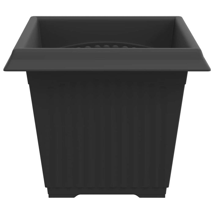 Vază pătrată pentru flori 6 pcs Negru 33 x 33 x 26 cm Plastic - WALTI WALTI