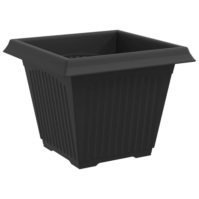Vază pătrată pentru flori 6 pcs Negru 38 x 38 x 30 cm Plastic - WALTI WALTI