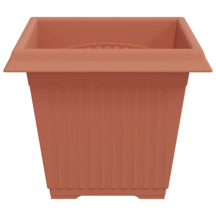 Vază pătrată pentru flori 24 pcs Roșu cărămidă 38 x 38 x 30 cm - WALTI WALTI