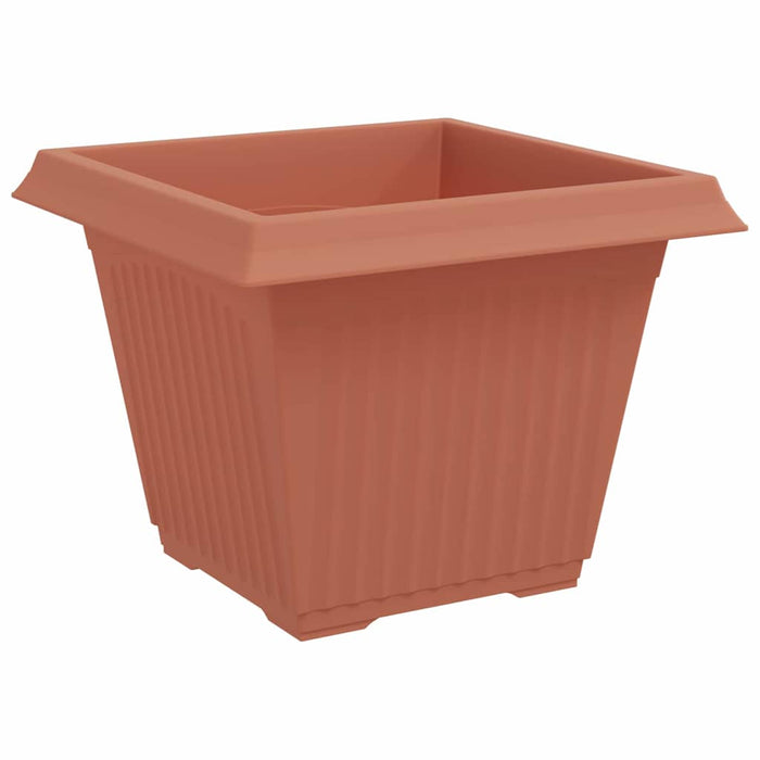 Vază pătrată pentru flori 24 pcs Roșu cărămidă Plastic - WALTI WALTI