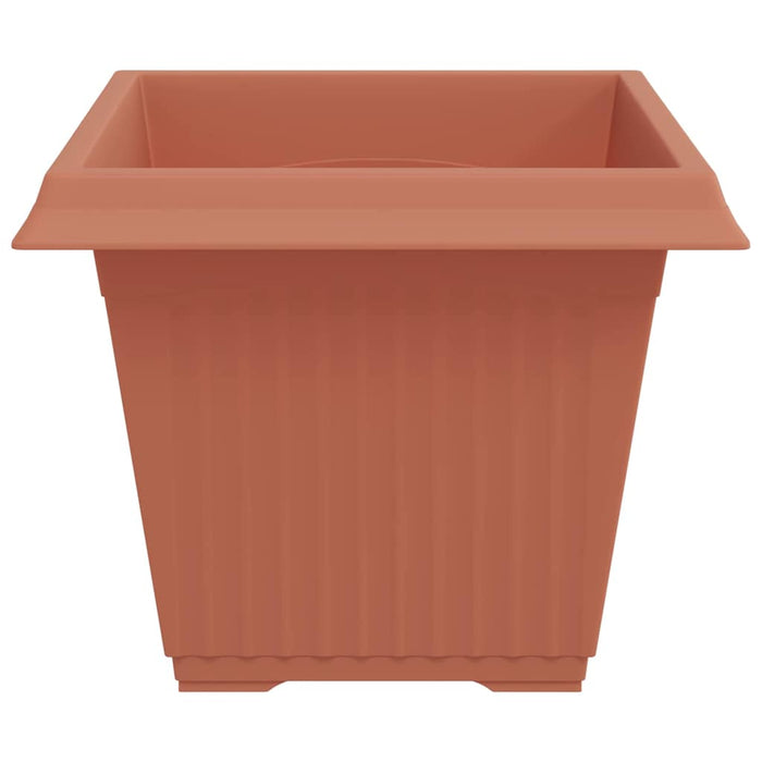 Vază pătrată pentru flori 24 pcs Roșu cărămidă Plastic - WALTI WALTI