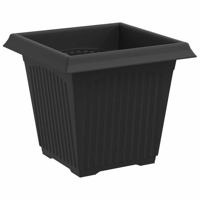 Vază pătrată pentru flori 24 pcs Negru 16 x 16 x 14 cm Plastic - WALTI WALTI