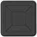 Tavă Pătrată pentru Flori 6 pcs Negru 18 x 18 x 2 cm Plastic - WALTI WALTI