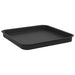 Tavă Pătrată pentru Flori 24 pcs Negru 21 x 21 x 2 cm Plastic - WALTI WALTI