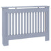 Capac pentru radiator 2 pcs Gri 112 x 19 x 81,5cm Lemn compozit - WALTI WALTI