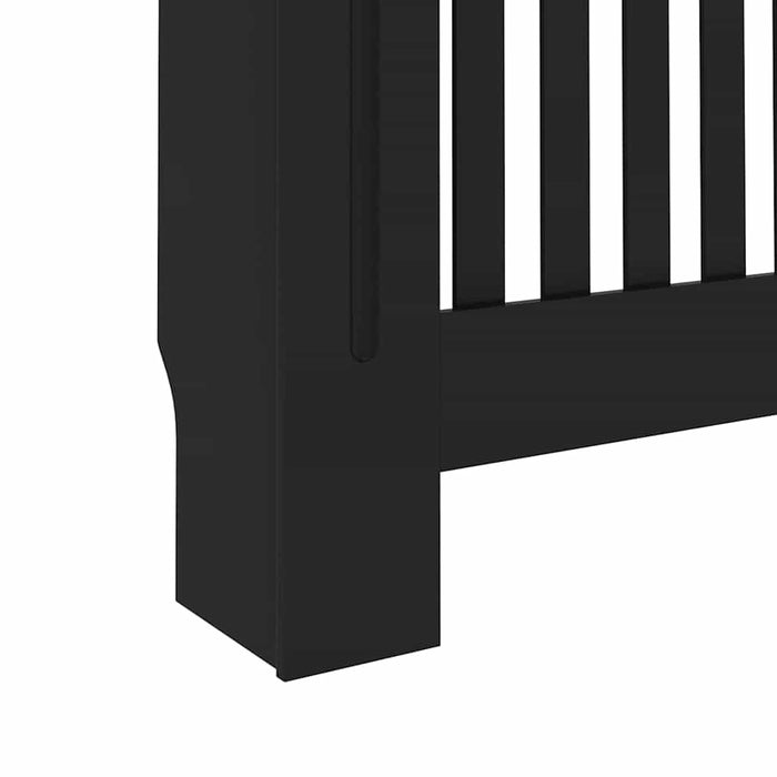 Capac pentru radiator 2 pcs Negru 112 x 19 x 81,5cm - WALTI WALTI