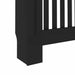 Capac pentru radiator 2 pcs Negru 112 x 19 x 81,5cm - WALTI WALTI