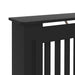 Capac pentru radiator 2 pcs Negru 112 x 19 x 81,5cm - WALTI WALTI