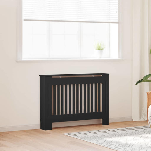 Capac pentru radiator 2 pcs Negru 112 x 19 x 81,5cm - WALTI WALTI