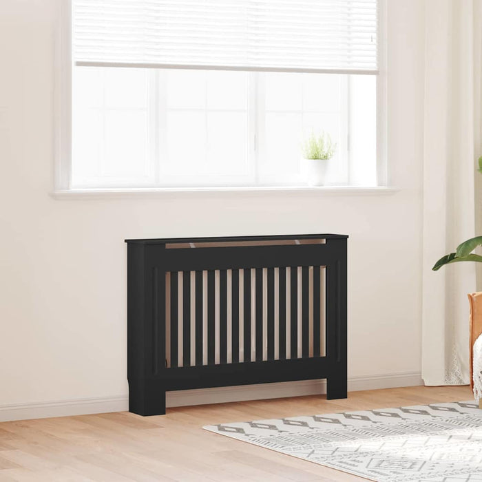 Capac pentru radiator 2 pcs Negru 112 x 19 x 81,5cm - WALTI WALTI