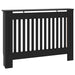 Capac pentru radiator 2 pcs Negru 112 x 19 x 81,5cm - WALTI WALTI