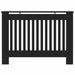 Capac pentru radiator 2 pcs Negru 112 x 19 x 81,5cm - WALTI WALTI