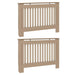 Capac pentru radiator 2 pcs Stejar Sonoma 112 x 19 x 81,5cm - WALTI WALTI