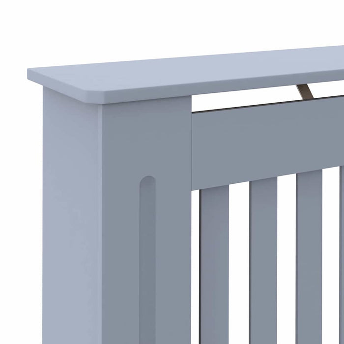 Capac pentru radiator 2 pcs Gri 152 x 19 x 81,5cm Lemn compozit - WALTI WALTI