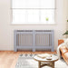 Capac pentru radiator 2 pcs Gri 152 x 19 x 81,5cm Lemn compozit - WALTI WALTI