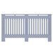 Capac pentru radiator 2 pcs Gri 152 x 19 x 81,5cm Lemn compozit - WALTI WALTI