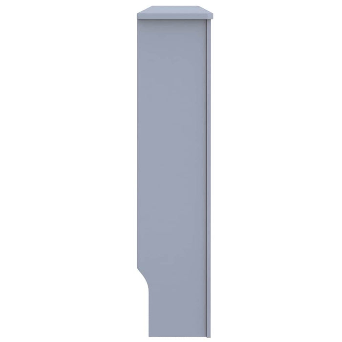 Capac pentru radiator 2 pcs Gri 152 x 19 x 81,5cm Lemn compozit - WALTI WALTI