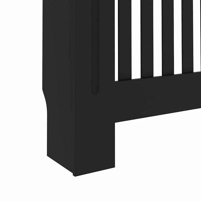 Capac pentru radiator 2 pcs Negru 152 x 19 x 81,5 cm WALTI