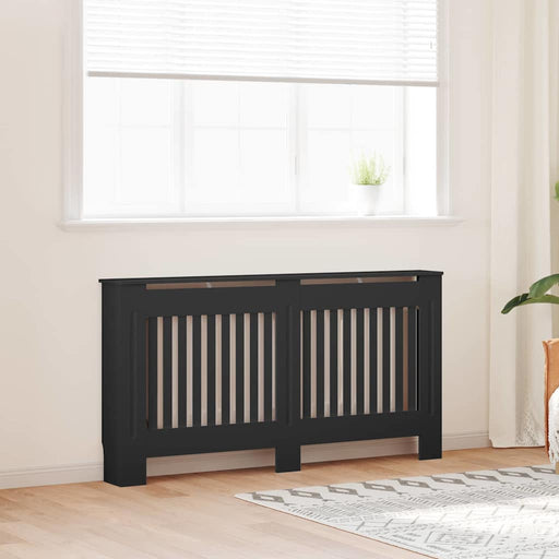 Capac pentru radiator 2 pcs Negru 152 x 19 x 81,5 cm - WALTI WALTI