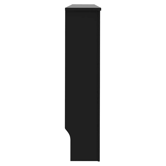Capac pentru radiator 2 pcs Negru 152 x 19 x 81,5 cm WALTI