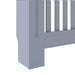 Capac pentru radiator 2 pcs Gri 172 x 19 x 81,5cm Lemn compozit - WALTI WALTI
