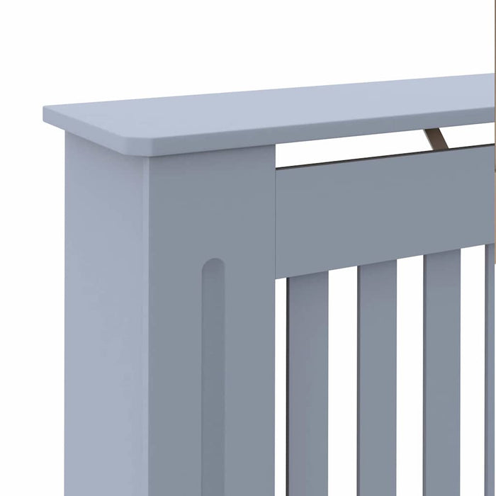 Capac pentru radiator 2 pcs Gri 172 x 19 x 81,5cm Lemn compozit - WALTI WALTI