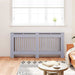 Capac pentru radiator 2 pcs Gri 172 x 19 x 81,5cm Lemn compozit - WALTI WALTI