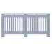 Capac pentru radiator 2 pcs Gri 172 x 19 x 81,5cm Lemn compozit - WALTI WALTI