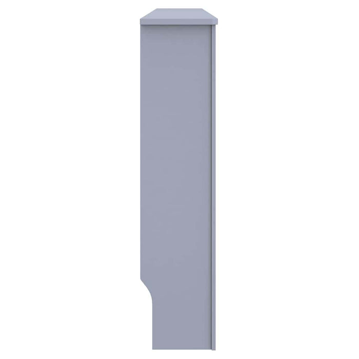 Capac pentru radiator 2 pcs Gri 172 x 19 x 81,5cm Lemn compozit - WALTI WALTI