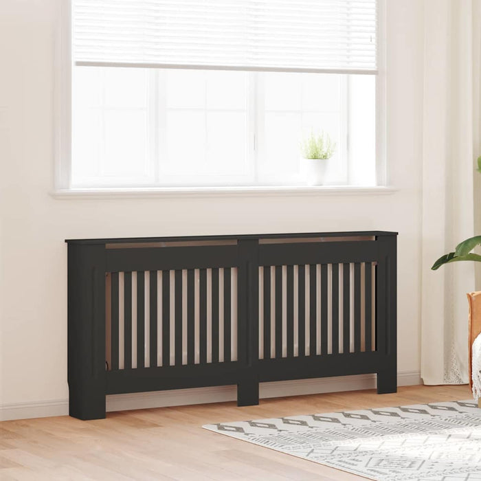 Capac pentru radiator 2 pcs Negru 172 x 19 x 81,5 cm WALTI