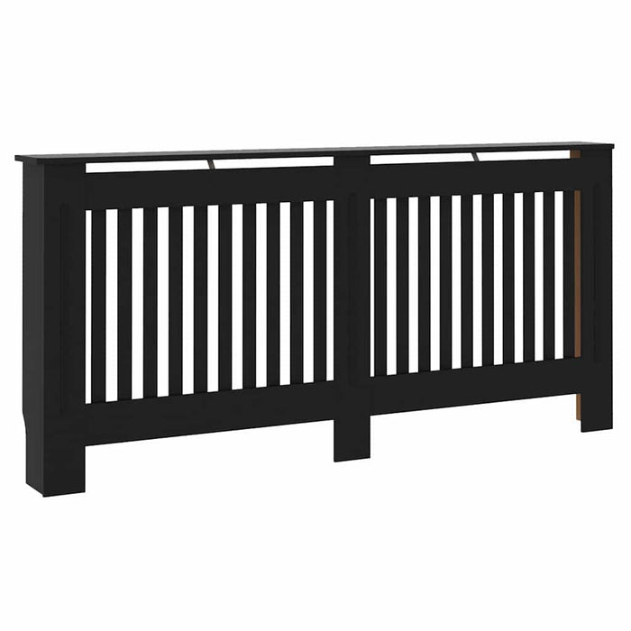 Capac pentru radiator 2 pcs Negru 172 x 19 x 81,5 cm WALTI