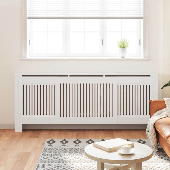 Capac pentru radiator 2 pcs Alb 205 x 20,5 x 81,5cm - WALTI WALTI