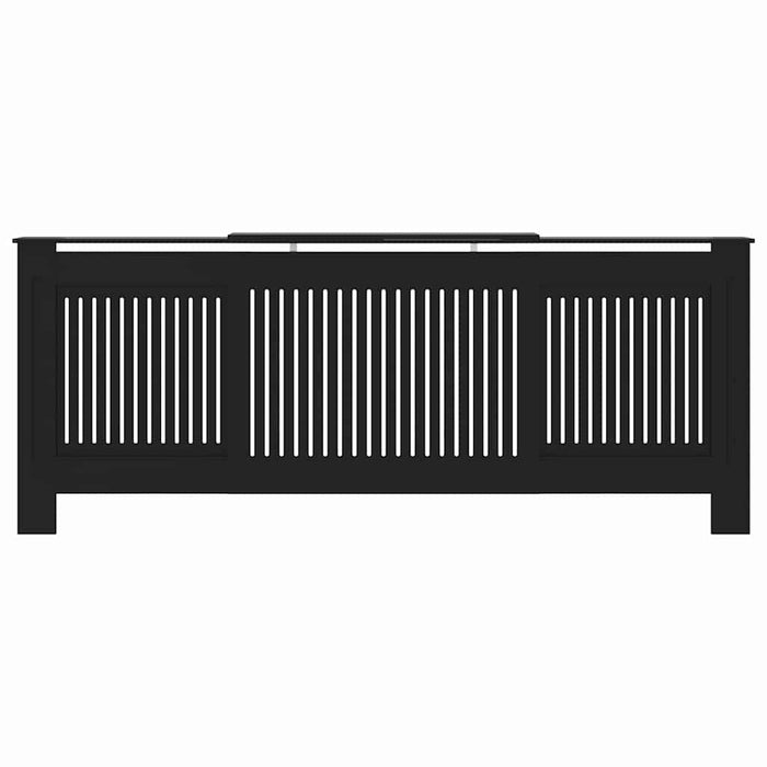 Capac pentru radiator 2 pcs Negru 205 x 20,5 x 81,5cm - WALTI WALTI