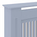 Capac pentru radiator 2 pcs Gri 205 x 20,5 x 81,5cm - WALTI WALTI