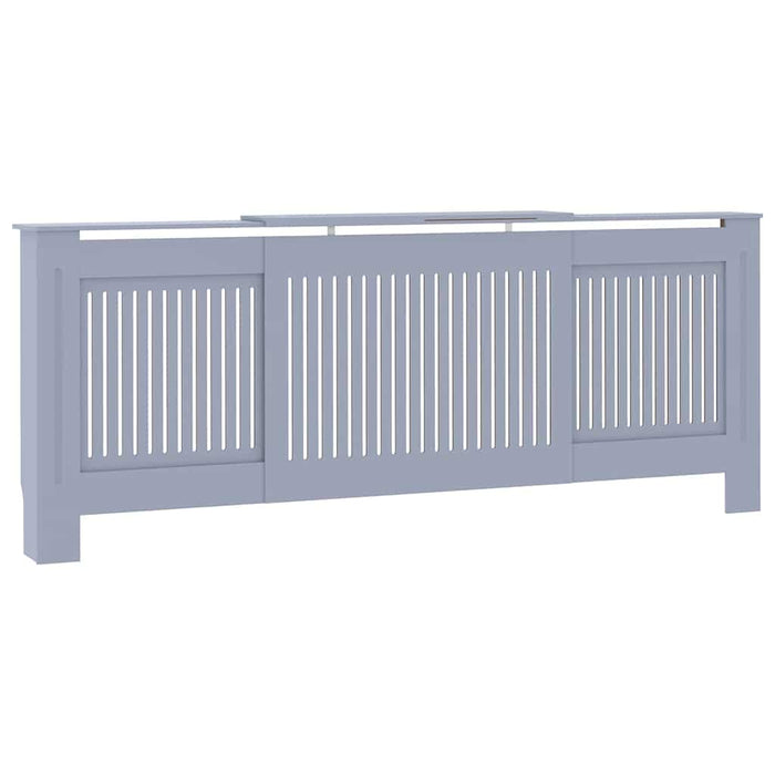 Capac pentru radiator 2 pcs Gri 205 x 20,5 x 81,5cm - WALTI WALTI