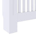 Capac pentru radiator 2 pcs Alb 78 x 19 x 81,5cm Lemn compozit - WALTI WALTI